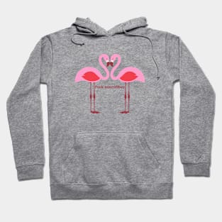 Fabric Fatigue Flamingos Hoodie